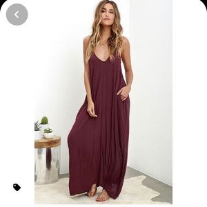 Lulus boho maxi dress